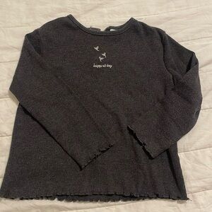 Baby girls long sleeve shirt